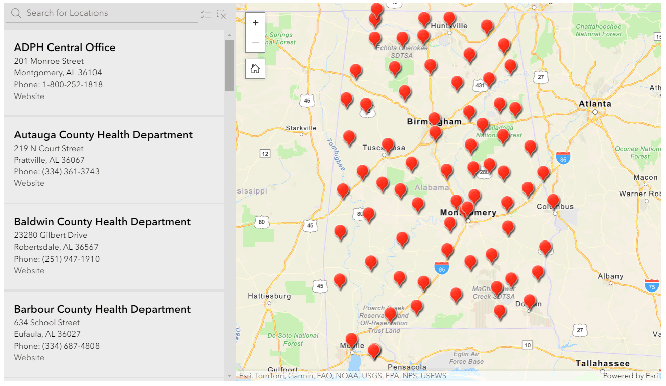 Locate Alabama WIC Local Office
