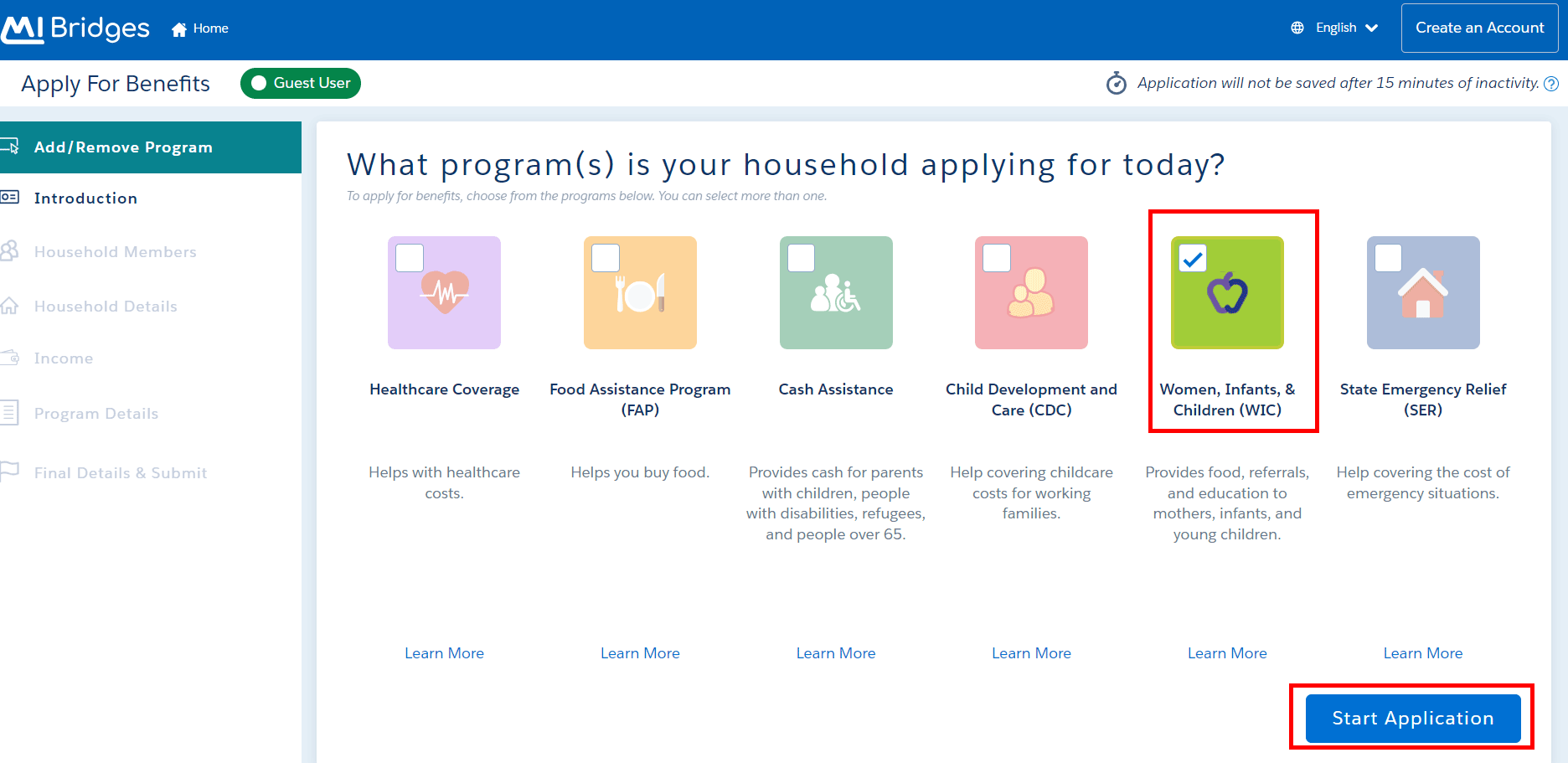 Apply For Michigan WIC MI Online