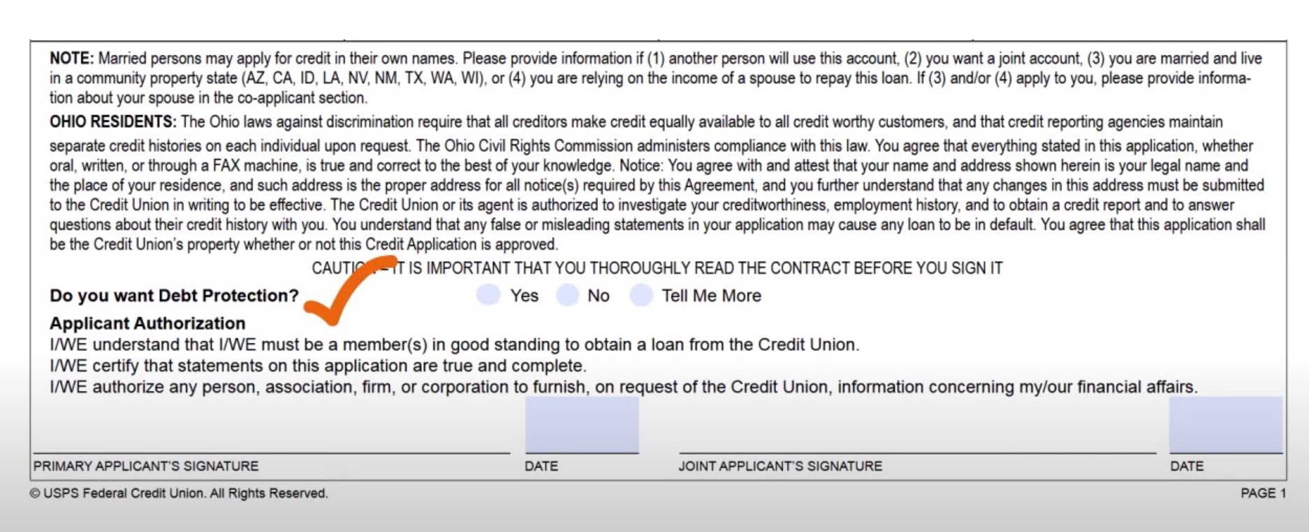 How to Complete Credit Union Loan Application Form Correctly