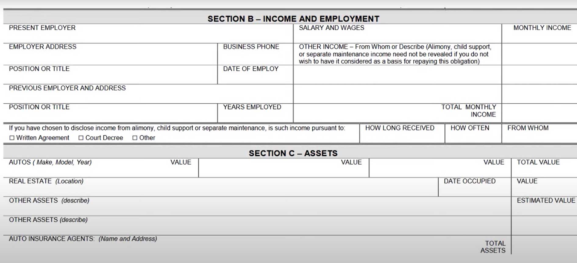 Personal Loan Traditional Bank Application