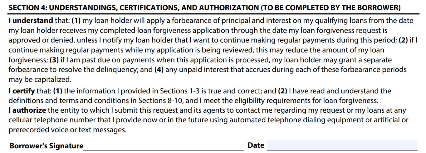 Teacher Loan Forgiveness Application Form TLF